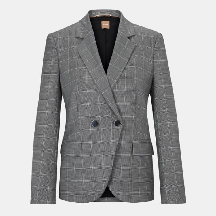 Image of Boss Womens Jamata Suit Jacket Open Misc female 6 (XS)
