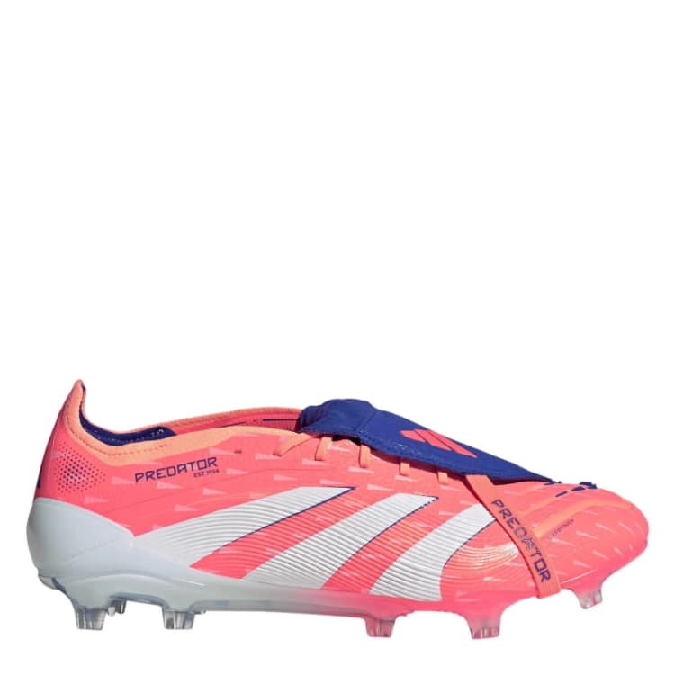 Image of adidas Predator Elite Fold-Over Tongue Firm Ground Football Boots Orange/White male 6 (39.3)
