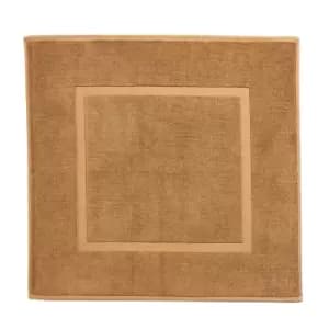 Image of Christy Organic Eco Twist Shower Mat Caramel