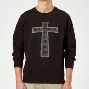 Image of Black Sabbath Cross Sweatshirt - Black