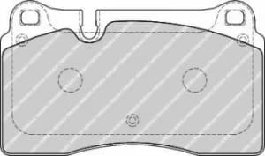 Image of Ferodo FDB1877 Brake Pad Set Front Axle Premier Car