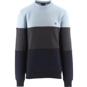 Image of Paul Smith Dark Navy Regular Fit Stripe Sweatshirt