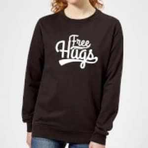 Image of Free Hugs Womens Sweatshirt - Black - 3XL