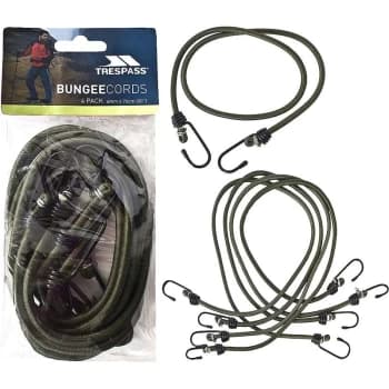 Image of Bungee Cord (Pack of 4) - Trespass