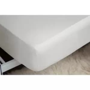 Image of Easy Care Fitted Sheet Small Double Ivory