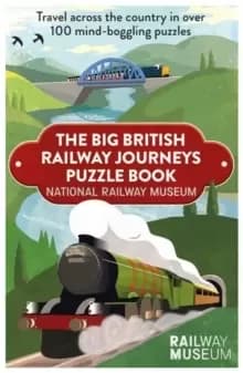 Image of Big British Railway Journeys Puzzle Book : The new puzzle book from the National Railway Museum in York!