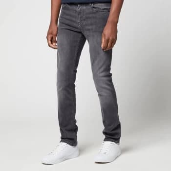 Image of Hugo Boss Delaware Denim Jeans Silver Size 38 Men