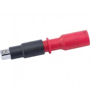 Image of Draper Expert 1/2" Drive VDE Insulated Socket Extension Bar 1/2" 125mm