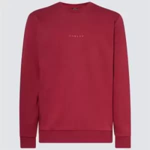 Image of Oakley Canyon Crew Sweatshirt Mens - Red