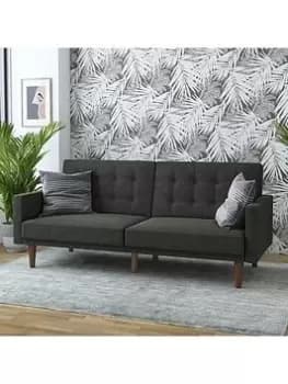 Image of Queer Eye Qe Wimberly Futon Grey Linen