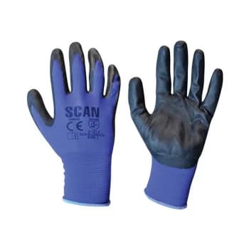 Image of Scan Max. Dexterity Nitrile Gloves - L (Size 9)