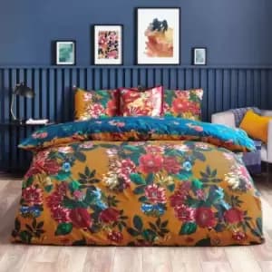 Image of Furn. Nadya King Duvet Cover Set Cotton Polyester Amber