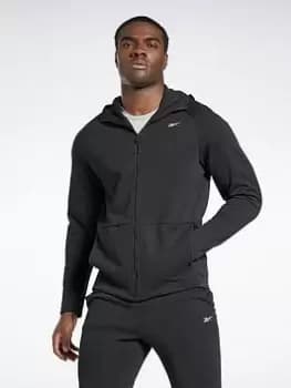 Image of Reebok Dmx Interlock Track Top - Black Size M Men