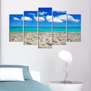 Image of 5MF-46 Multicolor Decorative MDF Painting (5 Pieces)