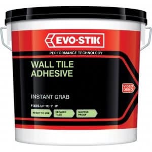 Image of EvoStik Tile A Wall Non Slip Tile Adhesive 2.5l