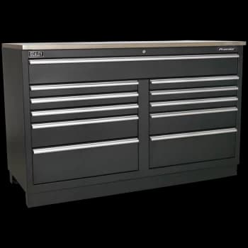 Image of Sealey Premier Heavy Duty Modular Floor Cabinet MSS System Black