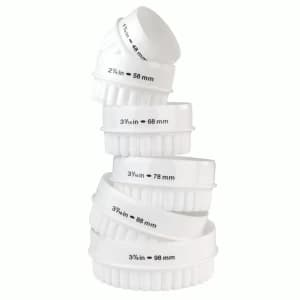 Image of Tala Reversible Plain and Crinkle Cutter Set - Pack of 6