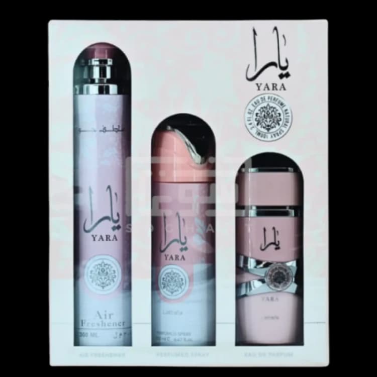 Image of Lattafa Yara 3 Piece Fragrance Gift Set LAT-98727
