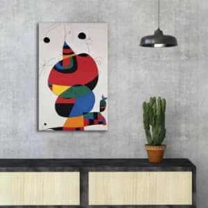 Image of FAMOUSART-079 Multicolor Decorative Canvas Painting