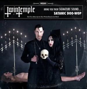 Image of Bring You Their Signature Sound Satanic Doo-wop The First Album By the Wickedest Band in the World by Twin Temple Vinyl Album
