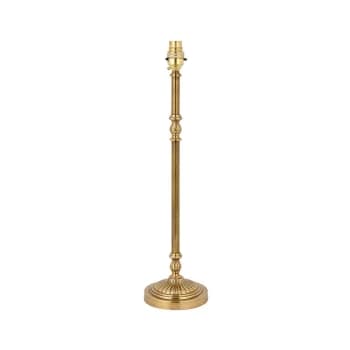 Image of Fitzroy 1 Light Table Lamp Brass - Base Only, B22
