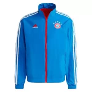 Image of 2022-2023 Bayern Munich Anthem Jacket (Blue)