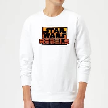 Image of Star Wars Rebels Logo Sweatshirt - White - XXL