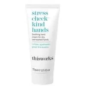 Image of thisworks Body Stress Check Kind Hands Soothing Hand Cream 75ml