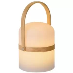 Image of Lucide JOE - Table Lamp Outdoor - Ø14.5cm- LED Dim. - 1x3W 3200K - IP44 - 3 StepDim - White