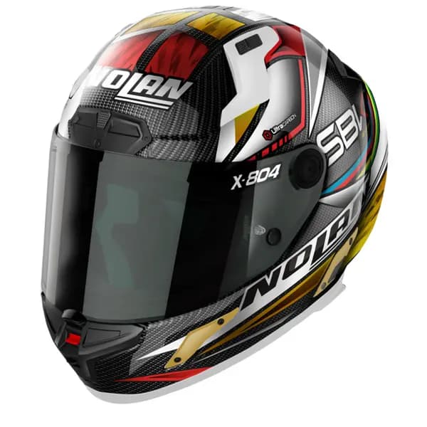 Image of Nolan X-804 RS Ultra Carbon SBK 023 Full Face Helmet Size XL