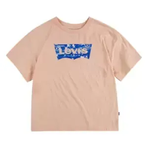 Image of Levis Levis Oversized Graphic T-Shirt Junior Girls - Pink