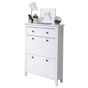 Image of Deluxe 2 Tier Shoe Cabinet
