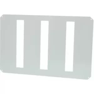 Image of Fibox 8120770 DRS ARCA 604021 DIN rail frame set 3 rows x 16 modules