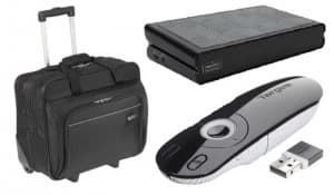 Image of Targus Back to Uni Bundle - USB Dock, 15.6" Roller, Laser Present