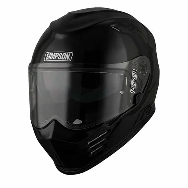 Image of Simpson Venom Black Metal ECE22.06 Full Face Helmet Size 2XL