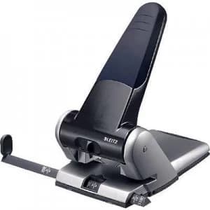 Image of Leitz 51800095 Heavy duty punch Black Selectable paper size (max.): A3 65 sheets (80 g/m²)