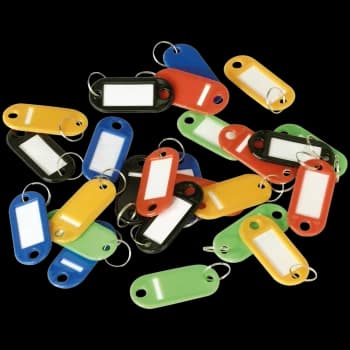 Image of Sealey 25 Piece Key Tag Assortment