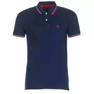 Image of Selected SLHNEWSEASON mens Polo shirt in Blue - Sizes XXL,S,M,L,XL