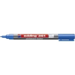 Image of Edding 361 Extra-Fine Whiteboard Marker Pen - Blue