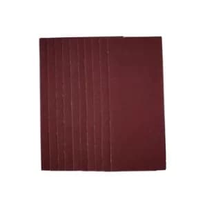 Image of Draper 1/3 Sanding Sheets, 93 x 230mm, 80 Grit (Pack of 10)