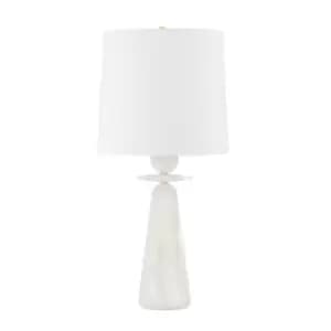 Image of Montgomery 1 Light Table Lamp Brass, Linen, 2700K