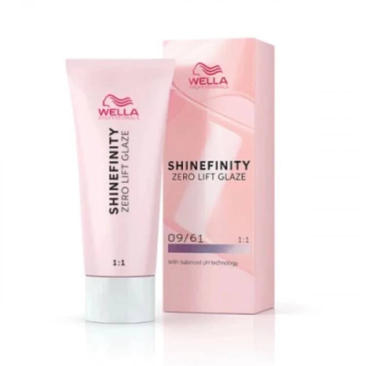 Image of Wella Professionals Shinefinity Zero Lift Glaze Demi-Permanent Hair Colour 010/6 Levander Flash
