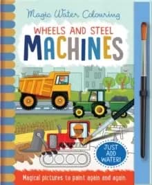 Image of Wheels and Steel - Machines, Mess Free Activity Book