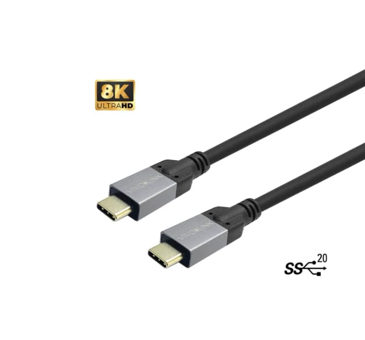 Image of Vivolink PROUSBCMM0.5 USB cable USB 3.2 Gen 2 (3.1 Gen 2) 0.5 m USB C