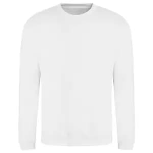 Image of AWDis Adults Unisex Just Hoods Sweatshirt (3XL) (Arctic White)