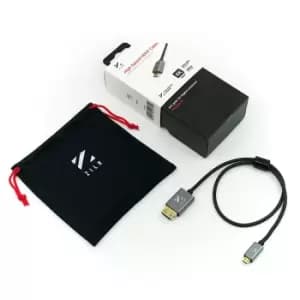 Image of ZILR Hyper-Thin High-Speed Mini-HDMI to HDMI Cable with Ethernet (3.3')