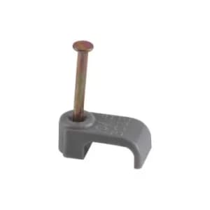 Image of Schneider Electric 70CGKF40 Cable Clips Flat T&E 4mm Grey 6242Y (P...