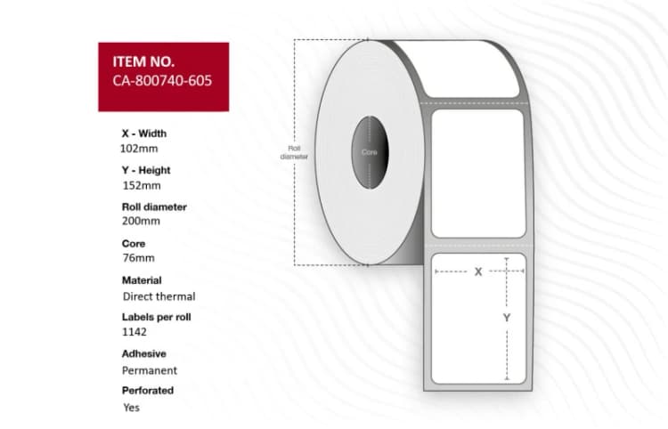 Image of CAPTURE Lel 102 x 152mm. Core 76mm.