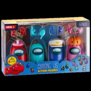 Image of Among Us S2 Action 4 Pack Figures In Box for Merchandise
