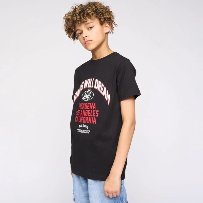 Image of Kings Will Dream Pasadena T-Shirt Black male 9-10